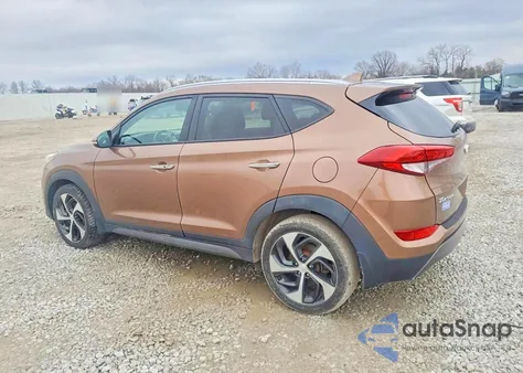 2016 Hyundai Tucson Limited из США, поврежденный, VIN KM8J33A21GU196087